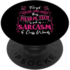 Funny Pharmacy Tech Sarcastic Technician Gift Women New Job PopSockets PopGrip: Swappable Grip for Phones & Tablets Funny Pharmacy Tech Sarcastic Technician Gift Women New Job PopSockets PopGrip: Swappable Grip for Phones & Tablets